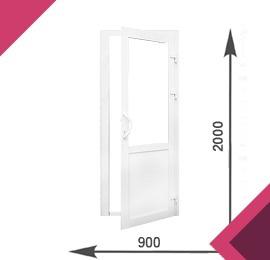 Входная дверь одностворчатая 60 система 900x2000