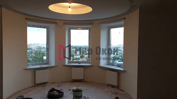 Пластиковые окна РЕХАУ в эркер Пластиковые окна РЕХАУ в эркер